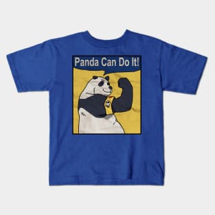 Panda Can Do It Kids T-Shirt